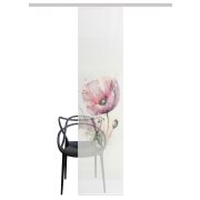 HOME in green | SCHIEBEVORHANG BAMBUSOPTIK RECYCELT DIGITALDRUCK "MELIORA" 60 cm x 245 cm Farbe ROSE