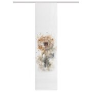 HOME in green | SCHIEBEVORHANG BAMBUSOPTIK RECYCELT DIGITALDRUCK "AMARANDE" 60 cm x 245 cm Farbe NATUR