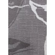 Dekostoff Vorhang Blätter braun grau blickdicht, Meterware