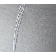 Stores Vorhang Struktur Scherli Balken weiß transparent, 280 cm, Meterware