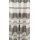 Vorhang Dekoschal mit Querstreifen Lurex silber grau teiltransp., fertig genäht