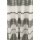 Vorhang Dekoschal mit Querstreifen Lurex silber grau teiltransp., fertig genäht