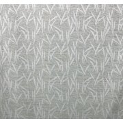 Dekostoff Vorhang Blätter Musterfäden braun gelb grün creme blickdicht, Meterware