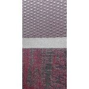 Vorhang Dekoschal Querstreifen rosa grau weiß blickdicht, fertig genäht