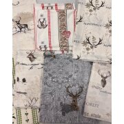 Restepaket Dekostoff 2,1 kg zum Basteln Nähen