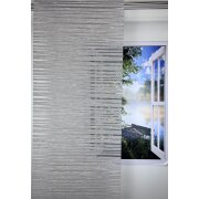 Flächenvorhang Schiebegardine Querstreifen beige...