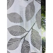 Flächenvorhang Schiebegardine Blätter beige...