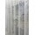 Stores Vorhang Kreise braun weiß transparent, 280 cm, Meterware
