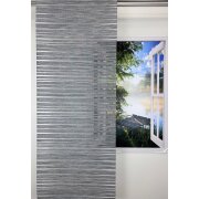 Flächenvorhang Schiebegardine Querstreifen grau...