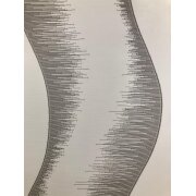 Schiebeelement Fläche Vorhang Gardine weiß grau Breite 60 cm, Maßanfertigung