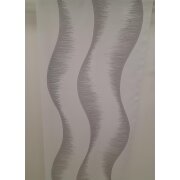 Schiebeelement Fläche Vorhang Gardine weiß grau Breite 60 cm, Maßanfertigung