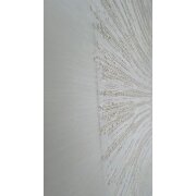 Flächenvorhang Schiebegardine Shirley beige, teiltransparent, Maßanfertigung