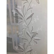 Flächenvorhang Schiebegardine Stickpaneel Blume...