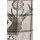 Dekostoff Gardine Vorhang Karo Hirsch Ornamente creme grau braun blickdicht, Meterware