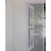 Flächenvorhang Schiebegardine Schiebeelement weiß transparent, Maßanfertigung
