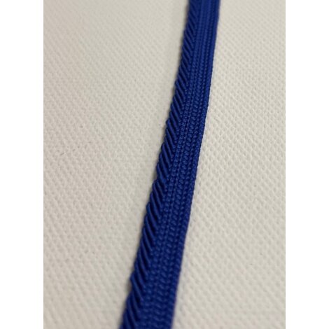Paspelkordel Paspelband Kordel Band blau Breite 8 mm, Meterware