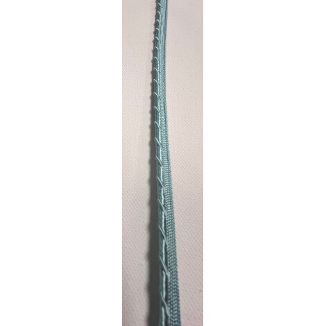 Paspelkordel Paspelband Kordel Band türkis Breite 8 mm, Meterware
