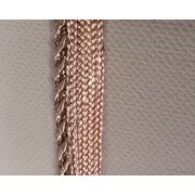 Paspelkordel Paspelband Kordel Band hell rosa gold Breite...