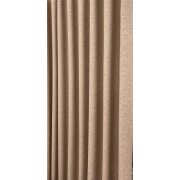 Landhaus Dekostoff Vorhang uni beige natur blickdicht,...