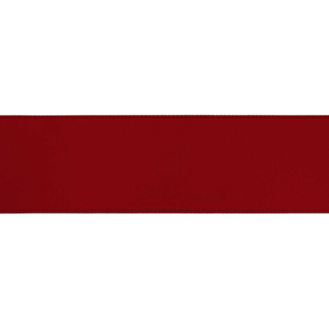 Satinband &quot;Satin Luxe Double Face&quot; 16 mm Fb-41 kirsche, Restst&uuml;ck 5 m