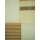 Deko Stoff Gardine Vorhang Sherley K&auml;stchen creme beige braun, Restst&uuml;ck 2,9 m