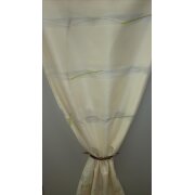 Deko Stoff Gardine Vorhang Streifen Sherley natur...