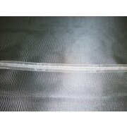 Gardinenband Reihband Kr&auml;uselband wei&szlig; oder transparent, 20 mm, 10 m