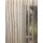 Stores Gardine Stoff Vorhang Streifen creme vanille rot transparent Reststk 9,9m