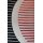 Flächenvorhang Schiebegardine Lasercut, schwarz rot grau, teiltransparent, beidseitig verwendbar, Meterware