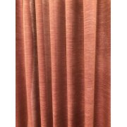 Deko Stoff Vorhang Webdeko Struktur einfarbig rost...