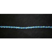 Kordel Schnur Flechtschnur 6 mm hellblau mint 2 farbig,...