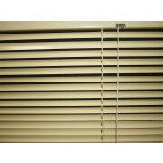 Jalousie 25 mm mit Alu-Lamellen Breite 120 H&ouml;he 175 cm beige inkl. Zubeh&ouml;r