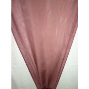 Deko Stoff Gardine Vorhang Voile beere uni transparent,...