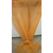 Stores Gardine Stoff Vorhang Organza lachs transparent,...