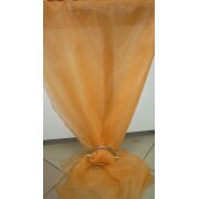 Stores Gardine Stoff Vorhang Organza lachs transparent, Meterware