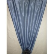 Deko-Stoff Vorhang hellblau uni transparent,...