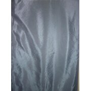Deko-Stoff Vorhang hellblau uni transparent, Reststück 12,5  m