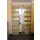 Musterfenster Gardinen 3 Fl&auml;chenvorhange in gr&uuml;n braun beige, H&ouml;he ca. 2,53 m