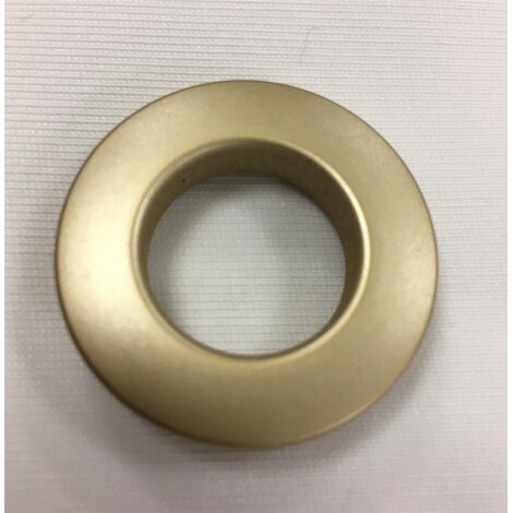 Ösen Stoffösen für Ösenschal rund 24 mm messing matt, 10er-Pack