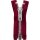Reißverschluss Metall silber oder brüniert 30-80 cm teilbar Farbe weinrot OPTI PRYM 45 cm