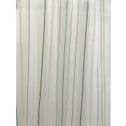 Stores Gardine Stoff Vorhang Streifen wei&szlig; t&uuml;rkis grau gr&uuml;n beige transparent, Meterware