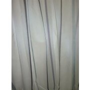 Stores Gardine Stoff Vorhang Streifen wei&szlig; lila anthrazit grau transparent, Meterware