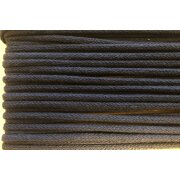 Kordel Schnur Flechtkordel Baumwolle 4 mm dunkelblau, Meterware