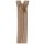 OPTI Marken-Reißverschluss 4801 beige Kunststoff, nicht teilbar 18 cm