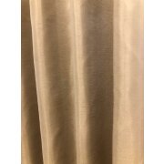 Deko Stoff Gardine Vorhang schlamm teiltransparent, Meterware