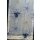 Musterfenster Raffrollo mit Zug Vorhang Gardine wei&szlig; creme blau grau, fertig gen&auml;ht
