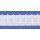 Gardinenband Flauschr&uuml;cken Stifband Manhattan 50 mm 1:2,5 wei&szlig;, Meterware