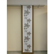 Musterfenster Vorhang Gardine Fl&auml;che mit Blumen...