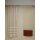 Musterfenster Vorhang Gardine Fl&auml;chen Streifen rot beige natur, fertig gen&auml;ht