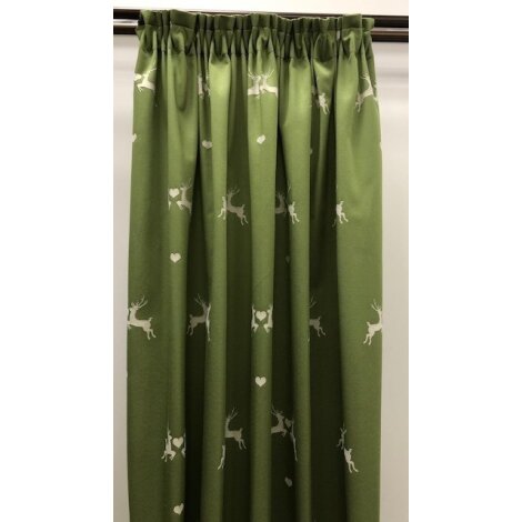 Schal mit Gardinenband (Stange)